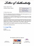Albert Einstein Letter Signed During WWII -- ''The power of resistance which has enabled the Jewish people to survive...an especially severe test'' -- With PSA/DNA & Beckett COAs, Graded 10 by Beckett